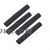 Baosity 4Pcs Bike Chain Protector Guards Bicycle Frame Cover Sleeve Chainstay Black - B07CVJGMXT